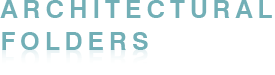 ARCHITECTURAL FOLDERS